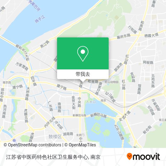 江苏省中医药特色社区卫生服务中心地图