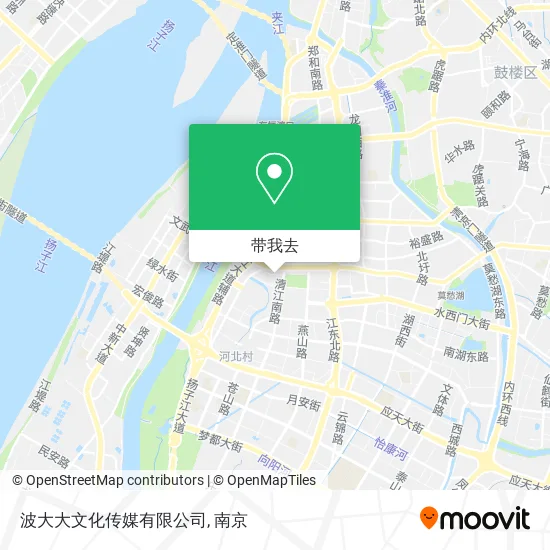波大大文化传媒有限公司地图