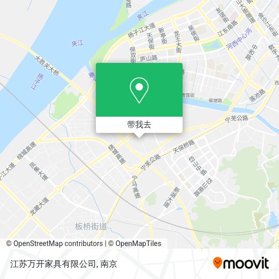江苏万开家具有限公司地图