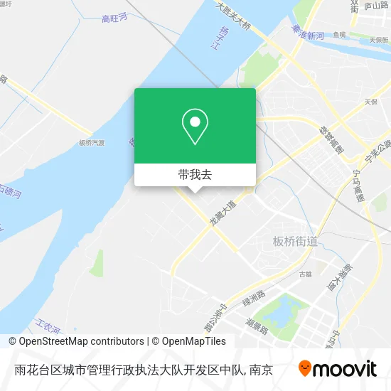 雨花台区城市管理行政执法大队开发区中队地图