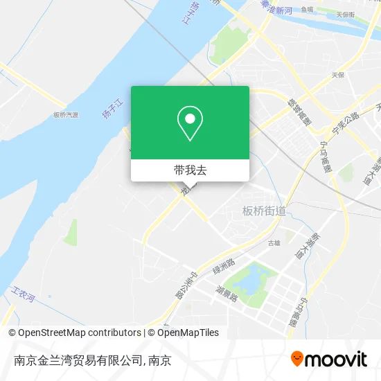 南京金兰湾贸易有限公司地图