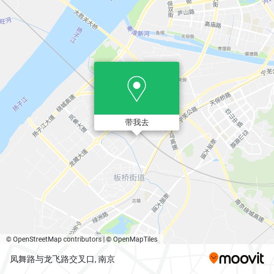 凤舞路与龙飞路交叉口地图