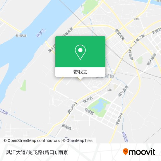 凤汇大道/龙飞路(路口)地图