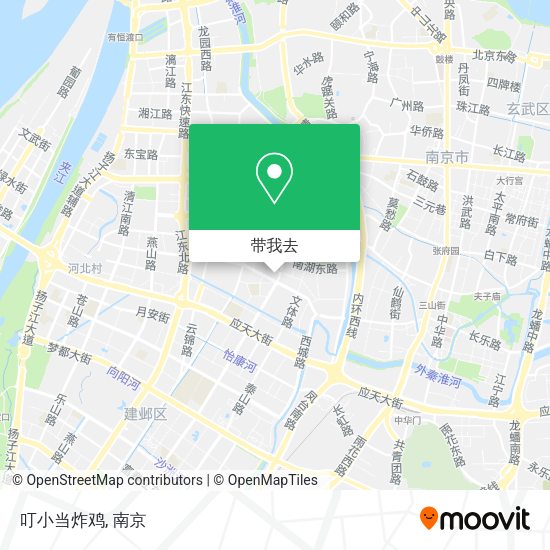 叮小当炸鸡地图