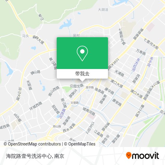 海院路壹号洗浴中心地图