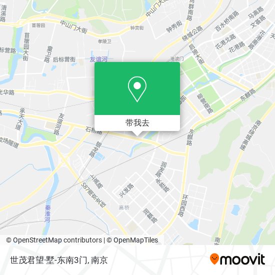 世茂君望·墅-东南3门地图