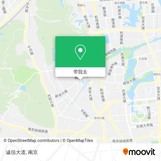 诚信大道地图
