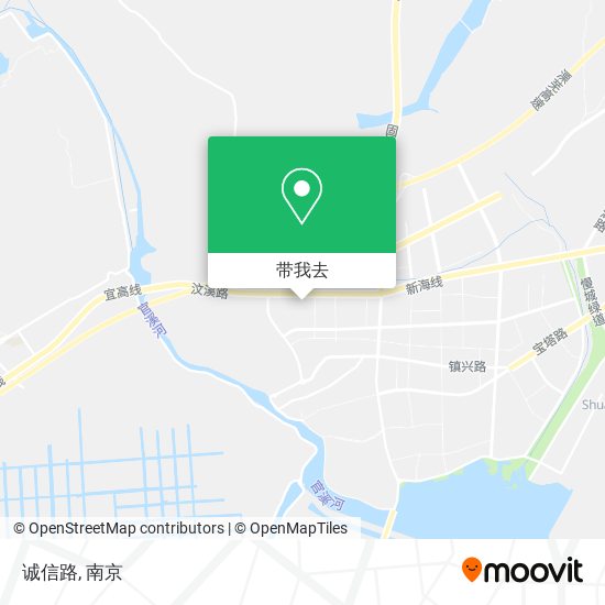 诚信路地图
