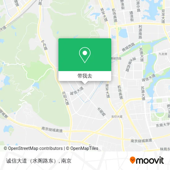 诚信大道（水阁路东）地图