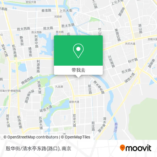 殷华街/清水亭东路(路口)地图