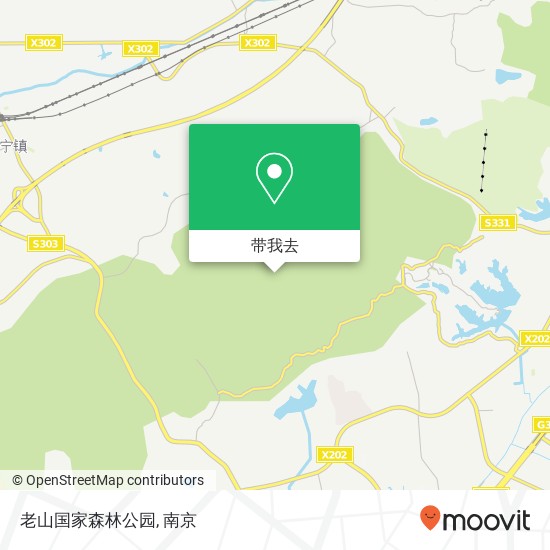 老山国家森林公园地图