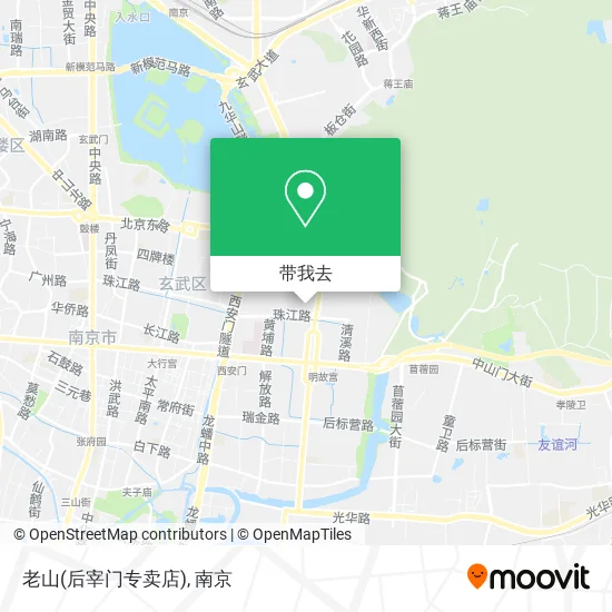 老山(后宰门专卖店)地图