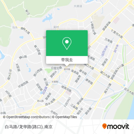 白马路/龙华路(路口)地图