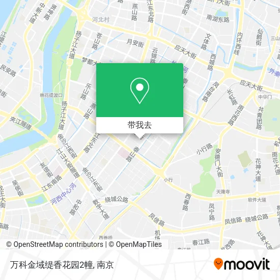 万科金域缇香花园2幢地图