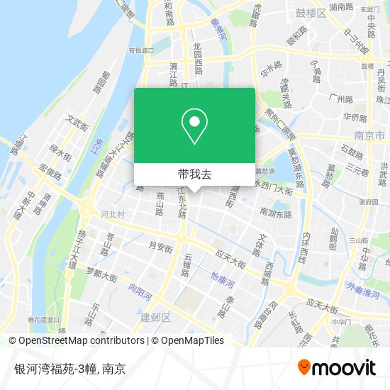 银河湾福苑-3幢地图