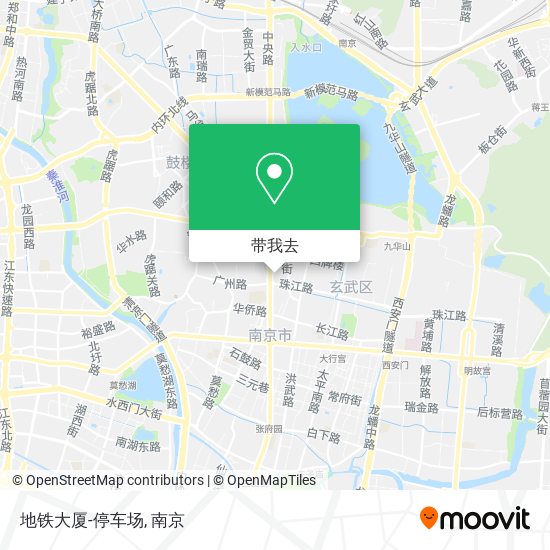 地铁大厦-停车场地图