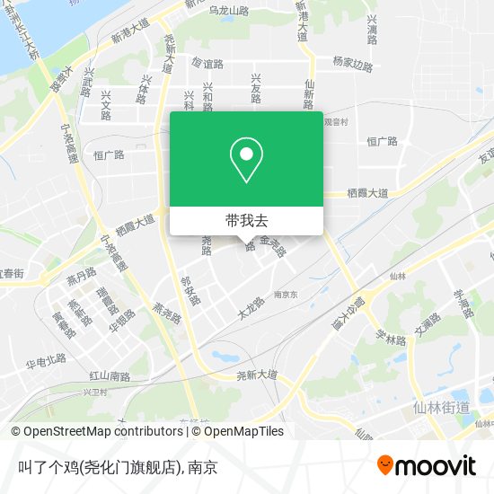 叫了个鸡(尧化门旗舰店)地图