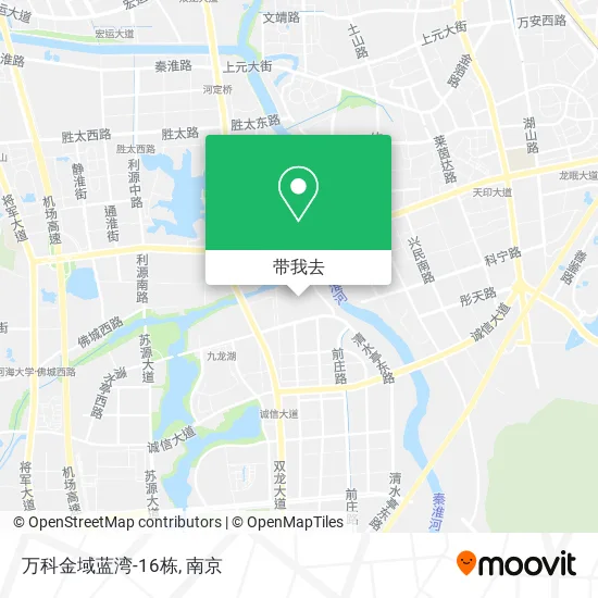 万科金域蓝湾-16栋地图