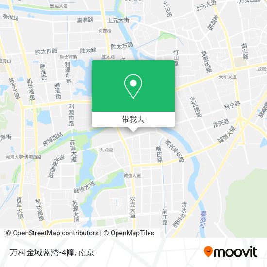 万科金域蓝湾-4幢地图