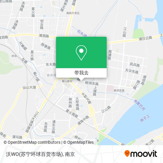 沃WO(苏宁环球百货市场)地图