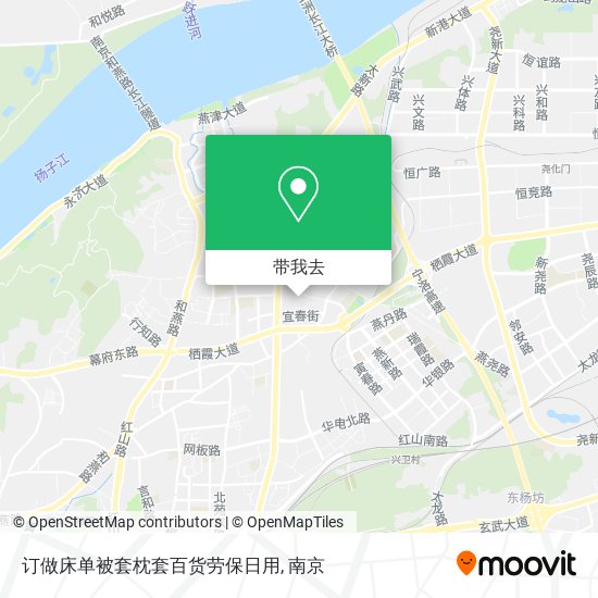 订做床单被套枕套百货劳保日用地图