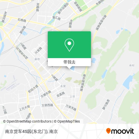 南京货车4S园(东北门)地图