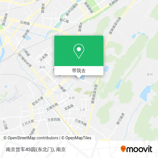 南京货车4S园(东北门)地图
