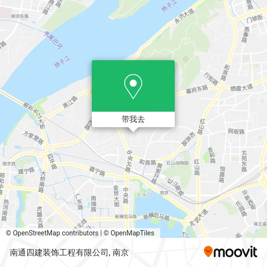 南通四建装饰工程有限公司地图