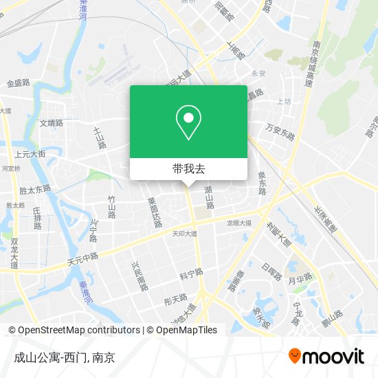 成山公寓-西门地图
