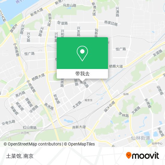 土菜馆地图