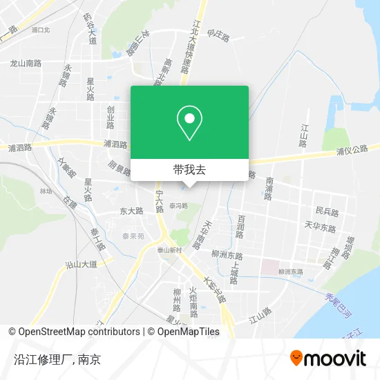 沿江修理厂地图