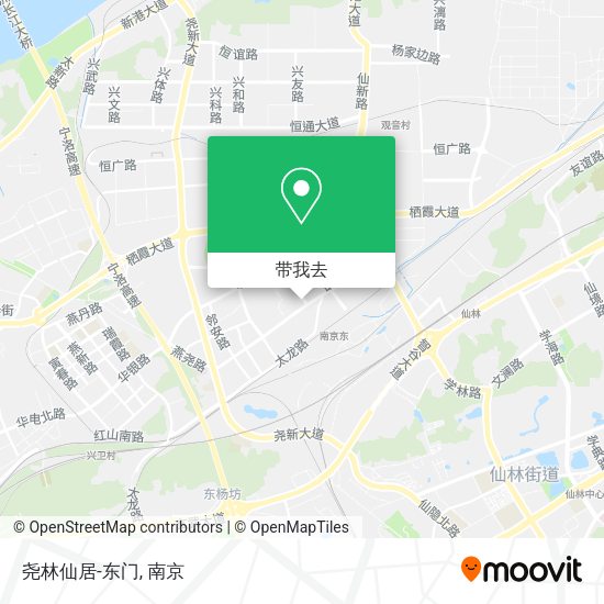 尧林仙居-东门地图