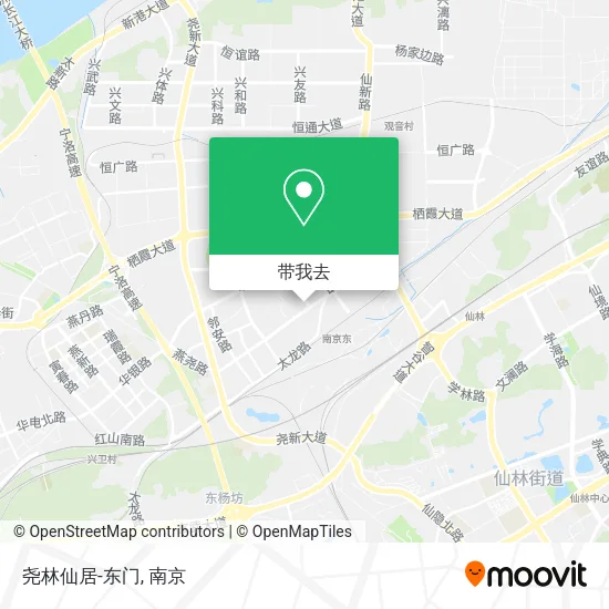 尧林仙居-东门地图