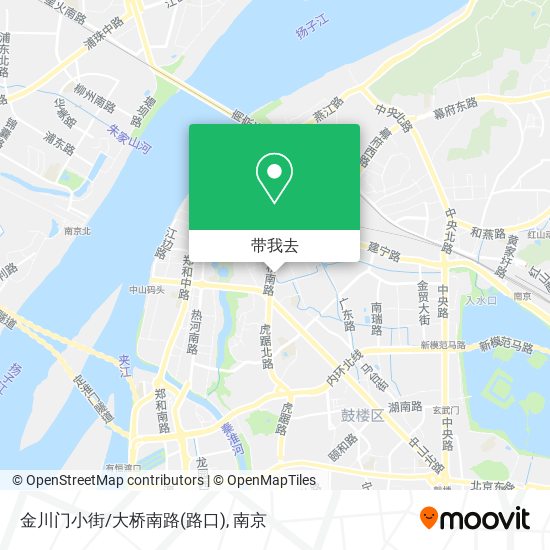 金川门小街/大桥南路(路口)地图