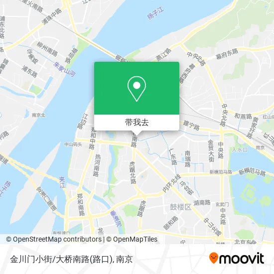 金川门小街/大桥南路(路口)地图