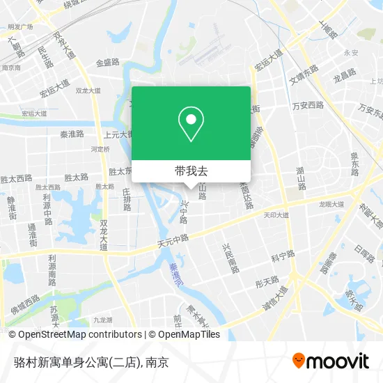 骆村新寓单身公寓(二店)地图