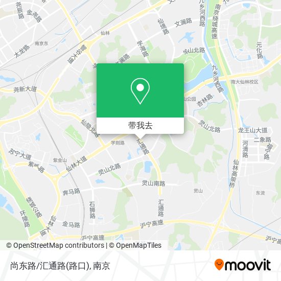 尚东路/汇通路(路口)地图