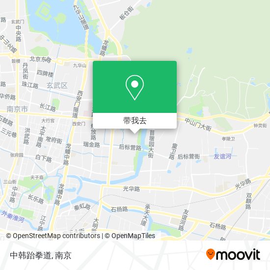 中韩跆拳道地图