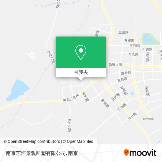南京艺恒景观雕塑有限公司地图