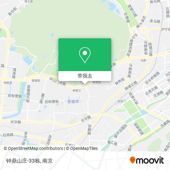 钟鼎山庄-33栋地图