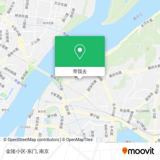 金陵小区-东门地图
