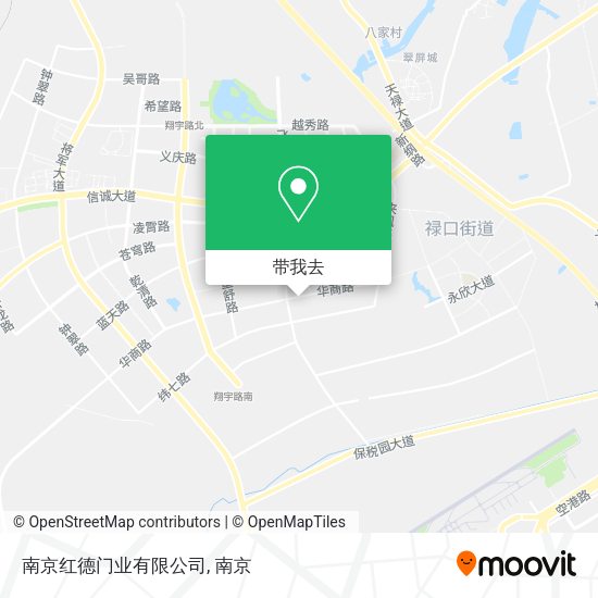 南京红德门业有限公司地图