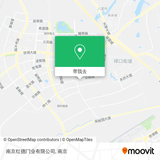 南京红德门业有限公司地图