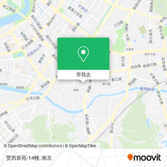 贾西新苑-14幢地图