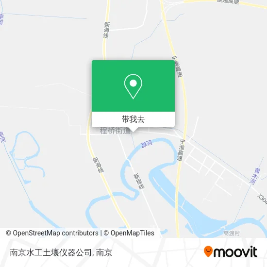 南京水工土壤仪器公司地图