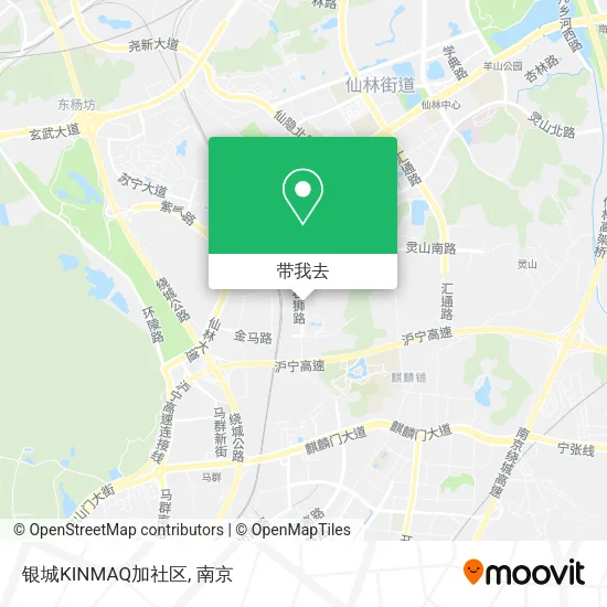 银城KINMAQ加社区地图