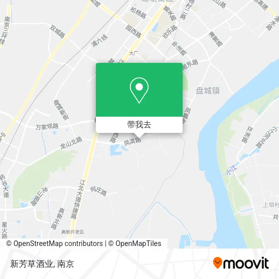 新芳草酒业地图