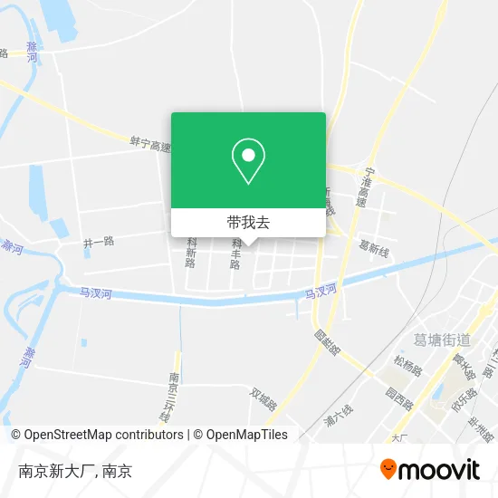 南京新大厂地图