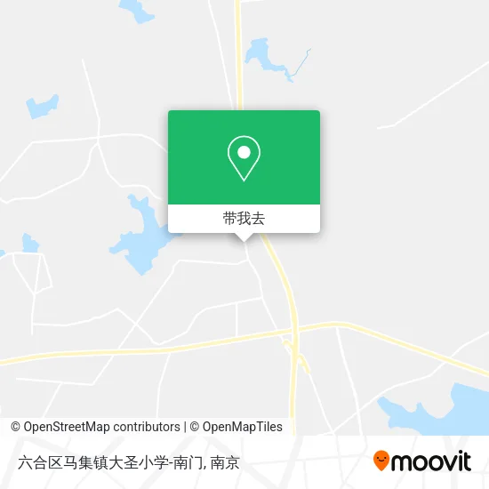 六合区马集镇大圣小学-南门地图