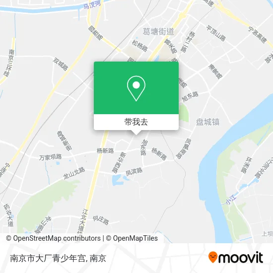 南京市大厂青少年宫地图